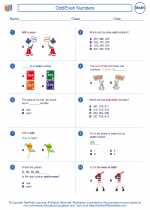 Mathematics - Third Grade - Worksheet: Odd/Even Numbers
