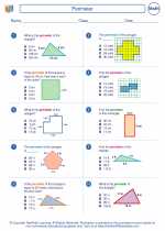 Mathematics - Third Grade - Worksheet: Perimeter