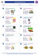 goods and services social studies worksheets and study guides third grade