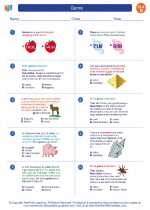English Language Arts - Fourth Grade - Worksheet: Genre