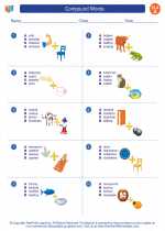 English Language Arts - First Grade - Worksheet: Compound Words
