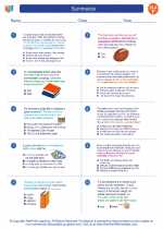 English Language Arts - Sixth Grade - Worksheet: Summarize