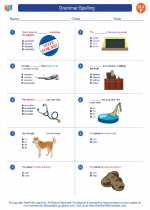 English Language Arts - Sixth Grade - Worksheet: Grammar/Spelling