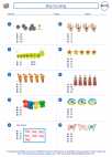 Mathematics - First Grade - Worksheet: Skip Counting