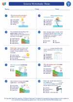 Science Worksheets Water 3rd Grade Science Missouri Learning Standards