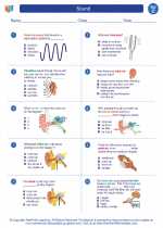 sound third grade science worksheets and answer keys study guides and