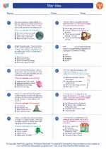English Language Arts - Fourth Grade - Worksheet: Main Idea