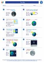Science - First Grade - Worksheet: The Sky