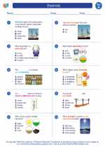 Science - First Grade - Worksheet: Electricity
