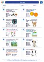 Animals. Science Worksheets and Study Guides Second Grade.