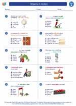 Objects In Motion Worksheets