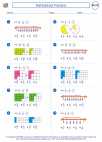Mathematics - Fifth Grade - Worksheet: Add/Subtract Fractions