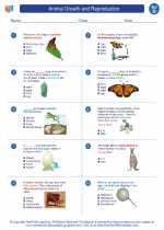 animal growth and reproduction science worksheets and study guides fourth grade