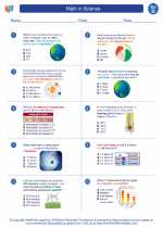 Science - Fourth Grade - Worksheet: Math in Science - 4th grade