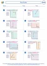 Mathematics - Fifth Grade - Worksheet: Plot Points