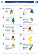 plants with and without seeds 5th grade science worksheets and answer keys study guides and vocabulary sets