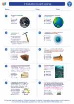 introduction to earth science 6th grade science worksheets and answer key study guides and vocabulary sets