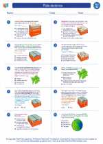 Science - Eighth Grade - Worksheet: Plate tectonics