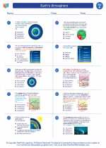 Science - Sixth Grade - Worksheet: Earth's Atmosphere