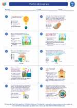 Science - Sixth Grade - Worksheet: Earth's Atmosphere