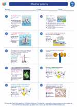 Science - Sixth Grade - Worksheet: Weather patterns