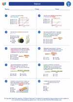 Science - Seventh Grade - Worksheet: Motion