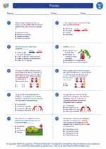 Science - Seventh Grade - Worksheet: Forces