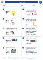 Science - Sixth Grade - Worksheet: Electricity