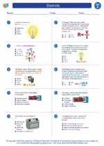 electricity 6th grade science worksheets and answer key study guides and vocabulary sets