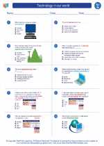 Science - Seventh Grade - Worksheet: Technology in our world
