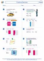 Mathematics - Sixth Grade - Worksheet: Fractions/Decimals