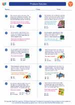 English Language Arts - Third Grade - Worksheet: Problem/Solution