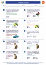 English Language Arts - Third Grade - Worksheet: Problem/Solution
