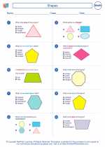 Mathematics - Fourth Grade - Worksheet: Shapes