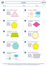 shapes mathematics worksheets and study guides fourth grade