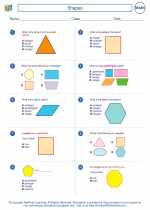 shapes mathematics worksheets and study guides fourth grade