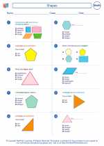 geometry worksheets 4th grade