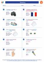 English Language Arts - Seventh Grade - Worksheet: Speaking 