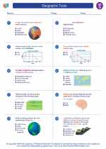 Geographic Tools. Seventh Grade Social Studies Worksheets, Study Guides ...