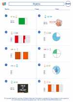 Mathematics - Fourth Grade - Worksheet: Algebra