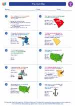 The Civil War. 7th Grade Social Studies Worksheets, Study Guides and