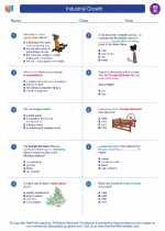 Social Studies - Eighth Grade - Worksheet: Industrial Growth