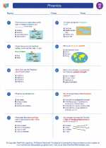 Social Studies - Eighth Grade - Worksheet: Phoenicia