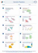 Mathematics - Seventh Grade - Worksheet: Geometric Proportions