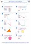 Mathematics - Seventh Grade - Worksheet: Plane Figures: Lines and Angles