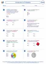 Mathematics - Seventh Grade - Worksheet: Introduction to Probability