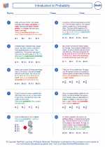 introduction to probability 7th grade math worksheets and answers study guides