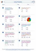 Mathematics - Seventh Grade - Worksheet: Using Probability