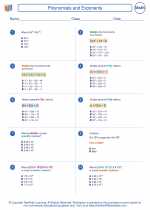 Polynomials And Exponents 8th Grade Math Worksheets Study Guides And Answer Key