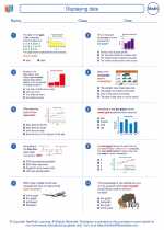 Displaying data. 8th Grade Math Worksheets, Study Guides and Answer key.